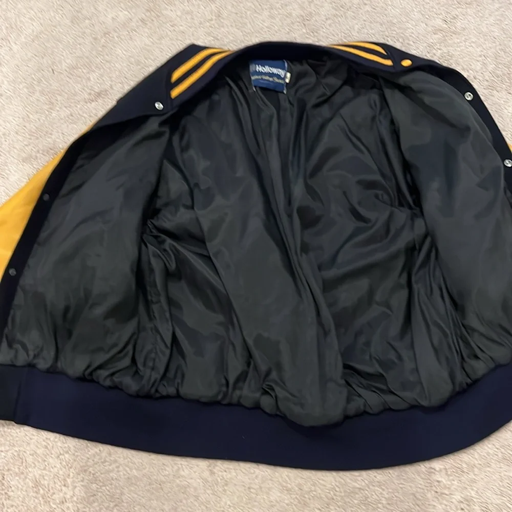 Vintage Notre Dame Holloway Varsity Jacket - Picture 10 of 11